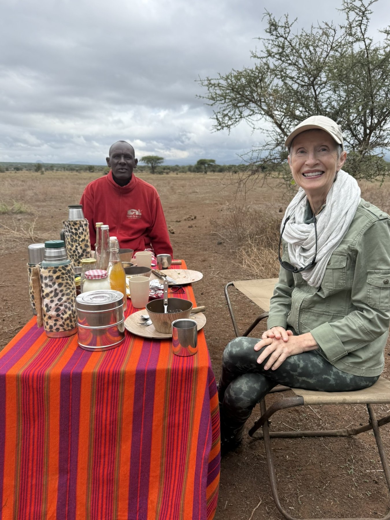 Bush breakfast at Campi Ya Kanzi